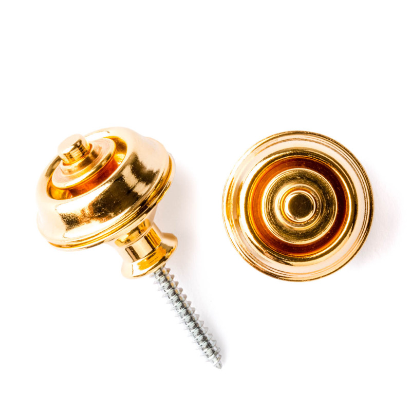 DUNLOP SLS1034G STRAPLOK STRAP RETAINERS DUAL DESIGN - 24KT GOLD