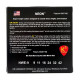 DR STRINGS NEON White Electric - Light (9-42) Струни для електрогітари