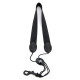 D`ADDARIO SJA13 Saxophone Fabric Neck Strap Alto/Soprano - Snap Hook (Black)