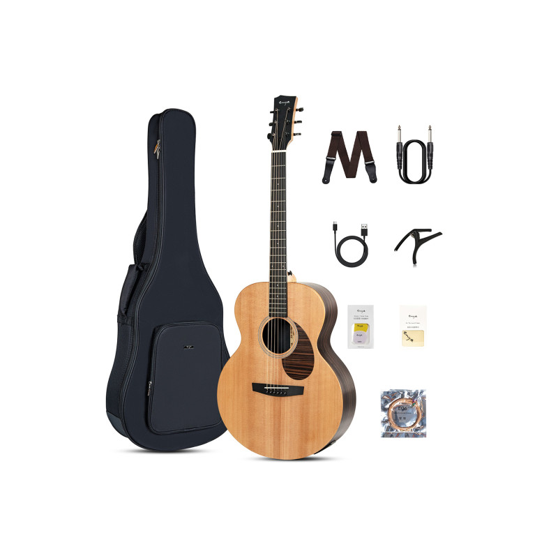 ENYA EA-X1 PRO SP1/EQ NA TransAcoustic Електроакустична гітара