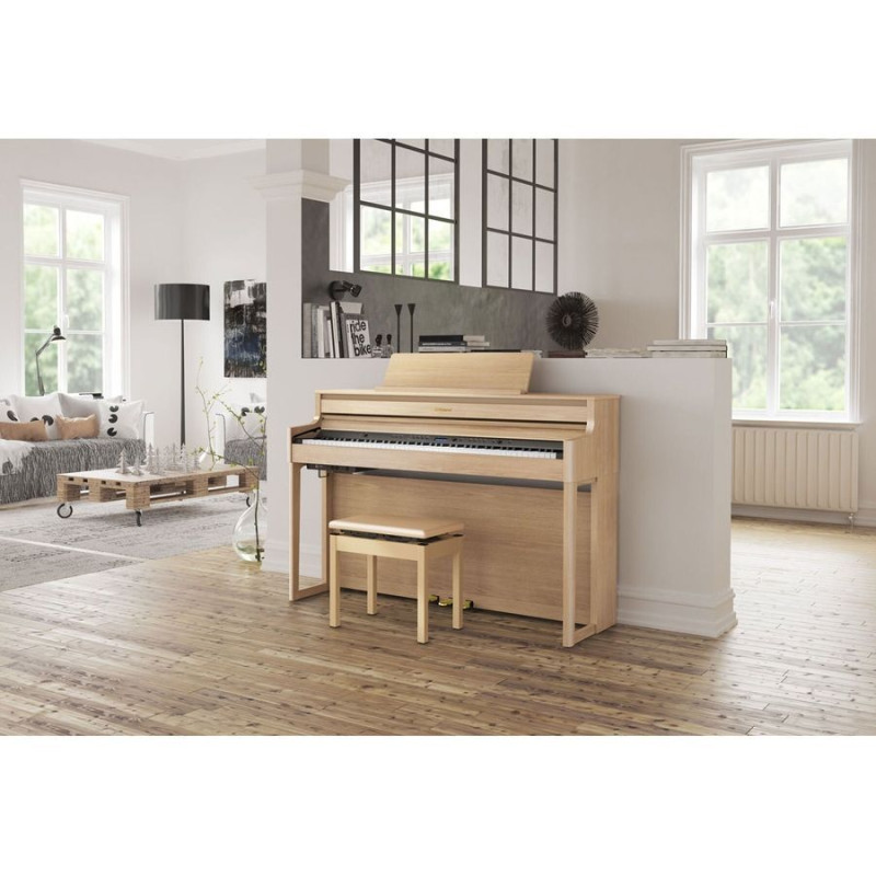 Цифрове піаніно Roland HP704 Світлий дуб
