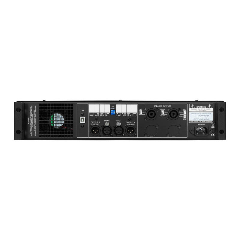 PARK AUDIO DF2000 DSP Підсилювач потужності