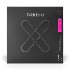D’ADDARIO XTE0942 XT ELECTRIC NICKEL PLATED STEEL SUPER LIGHT (09-42) Струны для электрогитары