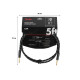 FENDER CABLE DELUXE SERIES 5' BLACK TWEED Кабель інструментальний