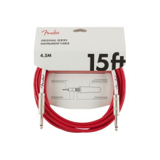 FENDER CABLE ORIGINAL SERIES 15' FIESTA RED Кабель інструментальний