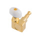 FENDER DELUXE CAST/SEALED GUITAR TUNING MACHINES WITH PEARL BUTTONS SET Кілки для бас-гітари