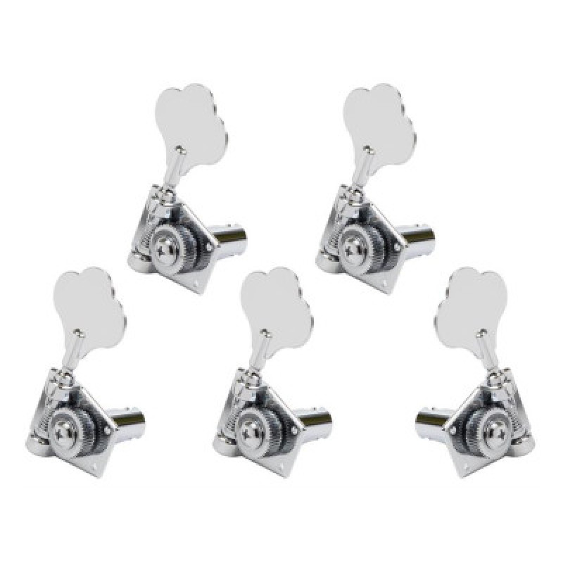Кілки для бас-гітари GRAPH TECH PRB-5411-C0 Bass Ratio 4 + 1 Open Back Chrome