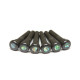 Набір кілочків GRAPH TECH PP-2000-00 TUSQ Bridge Pins 4mm Black / Paua Dot (6 Pcs)