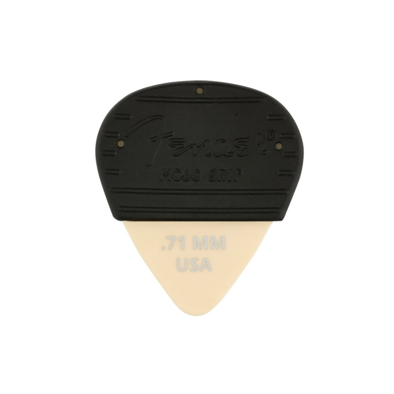 FENDER MOJO GRIP DURA-TONE 0.71 DELRIN PICKS - 3 WHITE Набір медіаторів