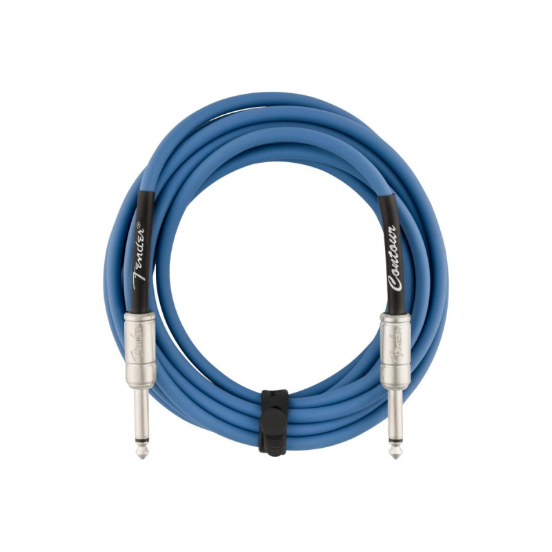 FENDER CABLE CONTOUR SERIES 15' LAKE PLACID BLUE Кабель інструментальний