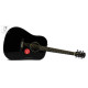 FENDER CD-60S BLACK WN Гітара акустична