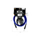 Кабель інструментальний KLOTZ KIK INSTRUMENT CABLE BLUE 3 M