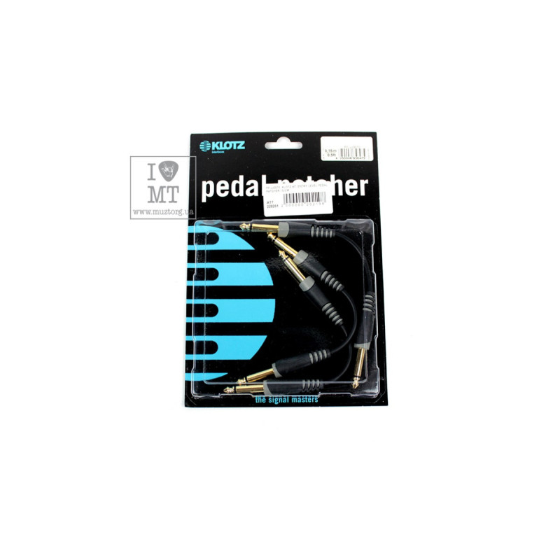 KLOTZ ENTRY LEVEL PEDAL PATCHER 15 CM Кабель инструментальный