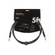 FENDER CABLE DELUXE SERIES 5' BLACK TWEED Кабель інструментальний