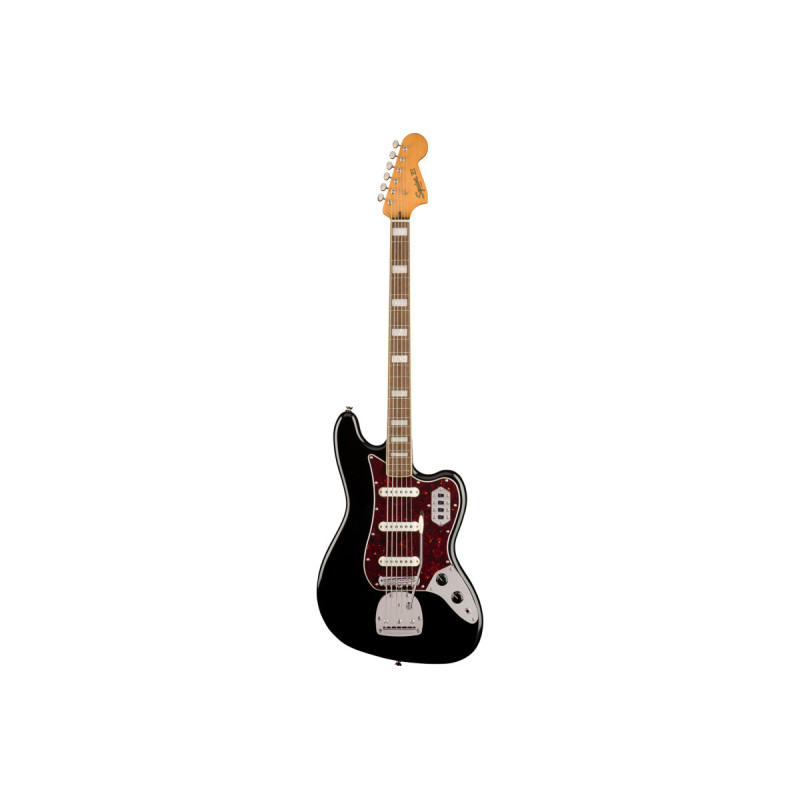 SQUIER by FENDER CLASSIC VIBE BASS VI LR BLACK Бас-гітара