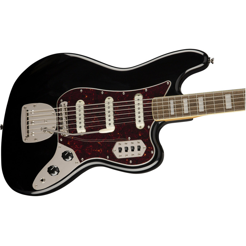 SQUIER by FENDER CLASSIC VIBE BASS VI LR BLACK Бас-гітара