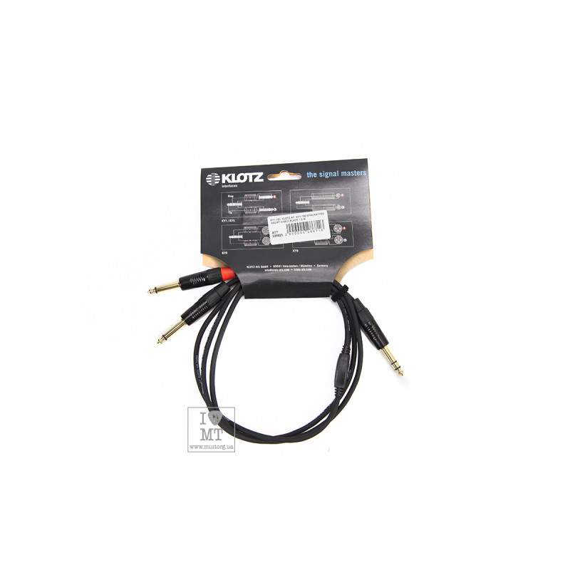 Кабель коммутационный KLOTZ KY1-150 MINILINK PRO INSERT CABLE BLACK 1.5 M