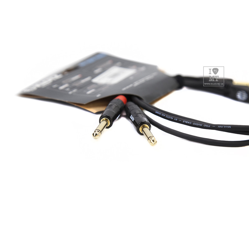 Кабель коммутационный KLOTZ KY1-150 MINILINK PRO INSERT CABLE BLACK 1.5 M