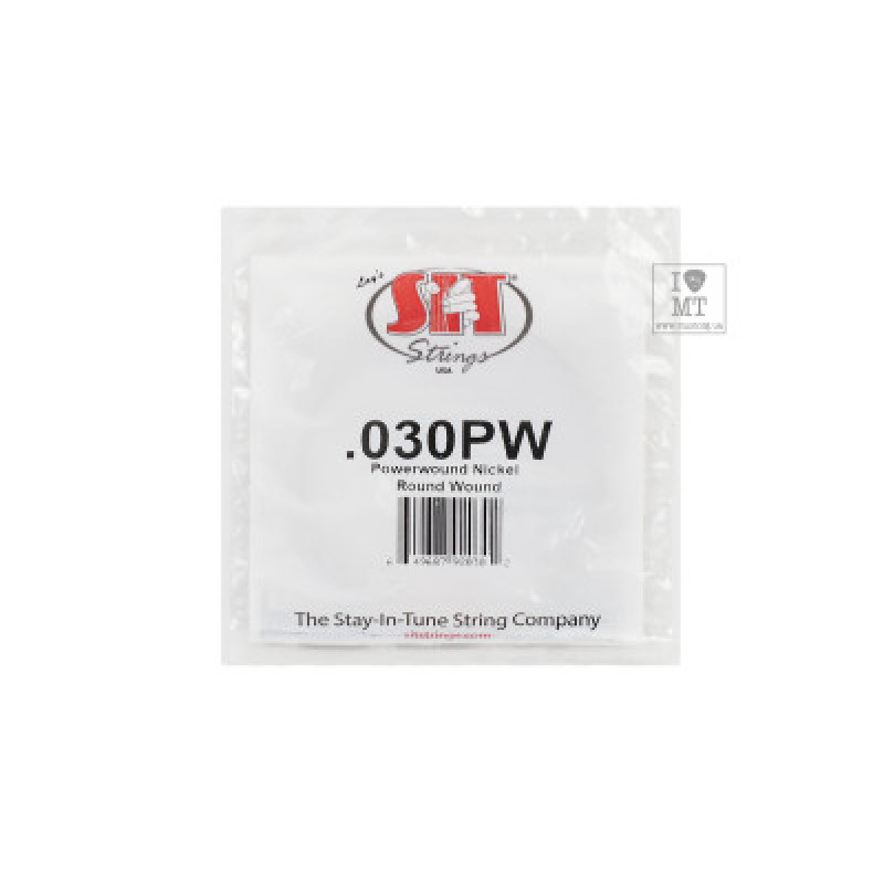 Струна для електрогітари SIT STRINGS 030PW