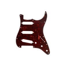 FENDER PICKGUARD STRATOCASTER S/S/S 11-HOLE VINTAGE MOUNT TORTOISE SHELL Пікгард