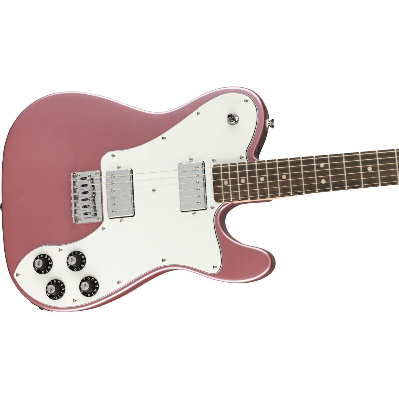 SQUIER by FENDER AFFINITY SERIES TELECASTER DELUXE HH LR BURGUNDY MIST Электрогитара