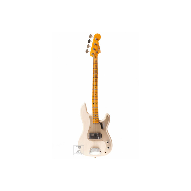 Бас-гитара FENDER CUSTOM SHOP 1959 PRECISION BASS JOURNEYMAN RELIC AGED WHITE BLONDE