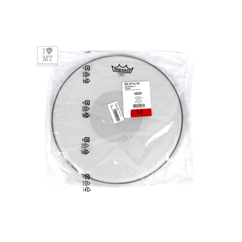 REMO EMPEROR X 14' COATED SNARE Пластик для барабана
