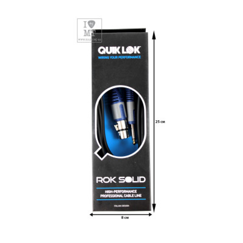 Кабель мікрофонний QUIK LOK RKSM300-3