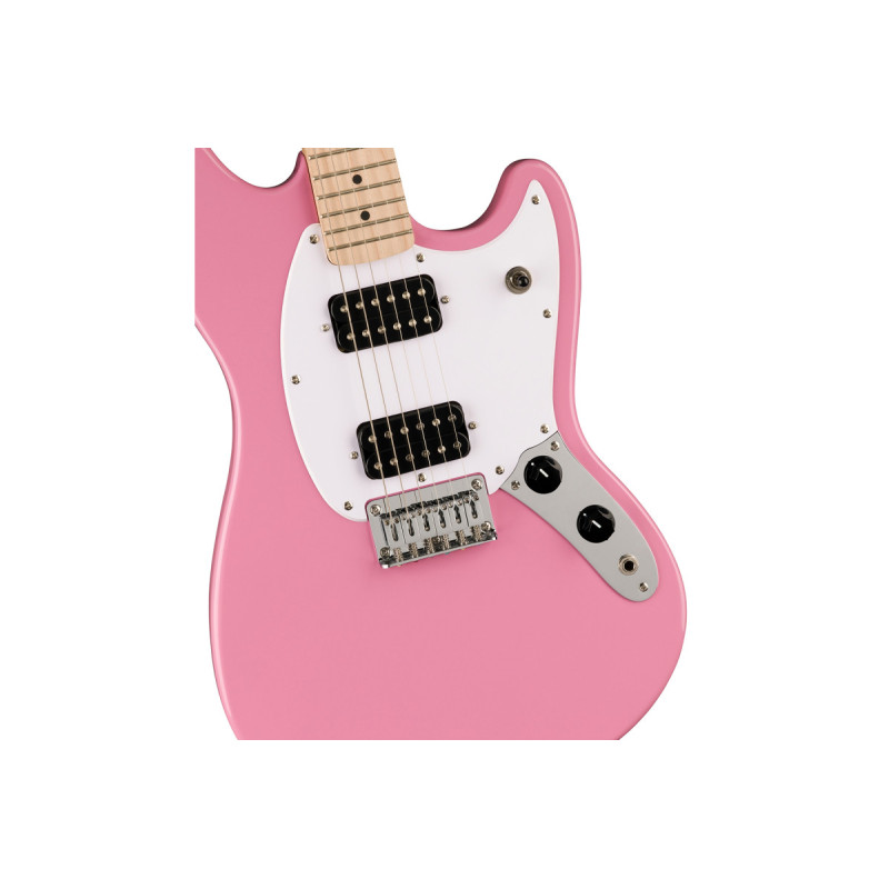 SQUIER SONIC MUSTANG HH MN FLASH PINK Электрогитара
