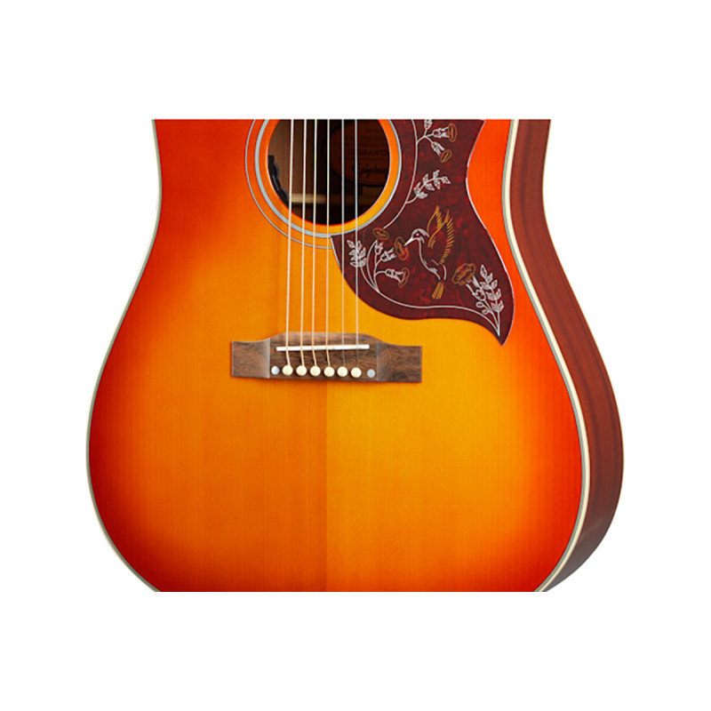 Гітара електроакустична EPIPHONE HUMMINGBIRD AGED CHERRY SUNBURST GLOSS