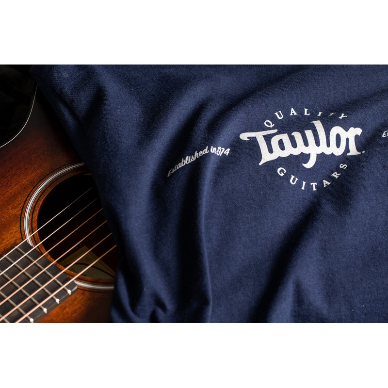 Футболка TAYLOR GUITARS T-SHIRT MENS CLASSIC NAVY BLUE XL