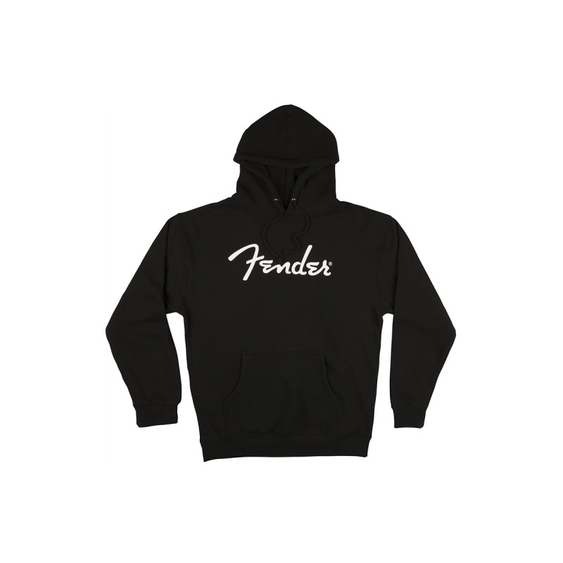 FENDER HOODIE SPAGHETTI LOGO BLACK XL Толстовка
