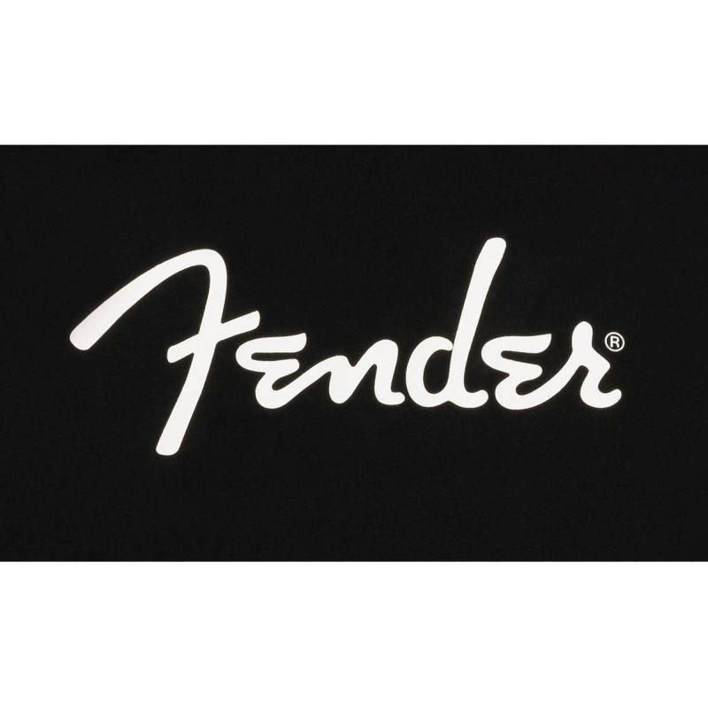 FENDER LONG-SLEEVE T-SHIRT SPAGHETTI LOGO BLACK L Лонгслів