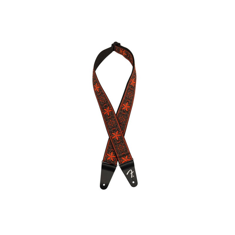 Ремень гитарный FENDER STRAP 2" PASADENA WOVEN ORANGE WALLFLOWER