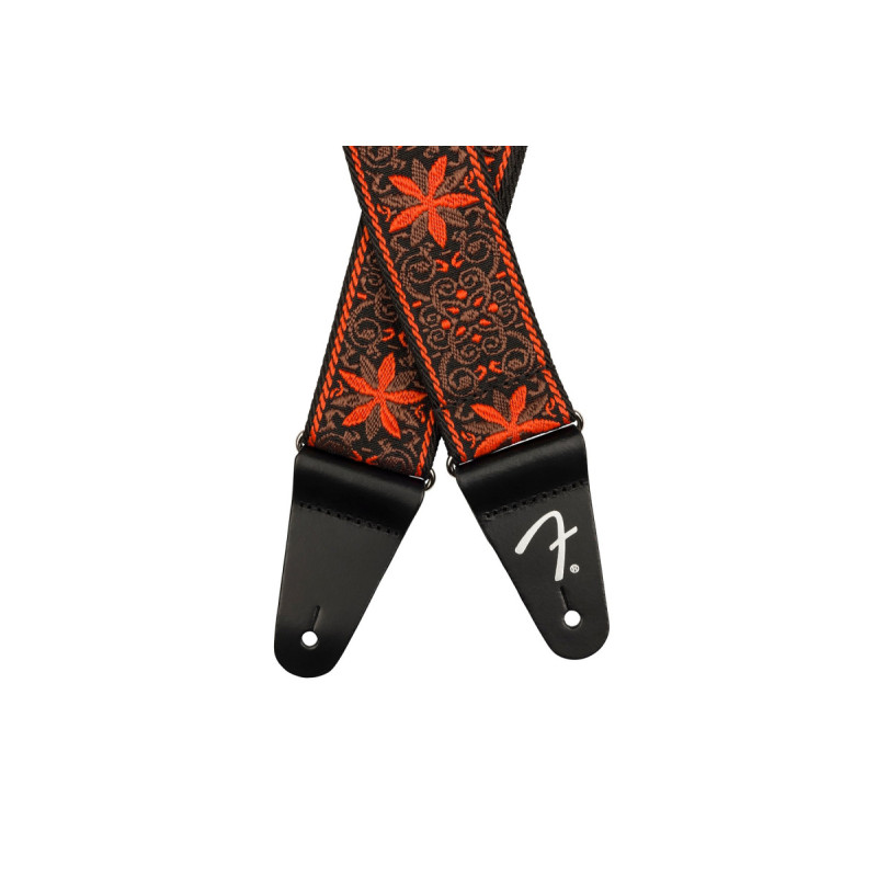 Ремень гитарный FENDER STRAP 2" PASADENA WOVEN ORANGE WALLFLOWER