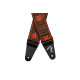 Ремень гитарный FENDER STRAP 2" PASADENA WOVEN ORANGE WALLFLOWER