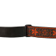 Ремень гитарный FENDER STRAP 2" PASADENA WOVEN ORANGE WALLFLOWER