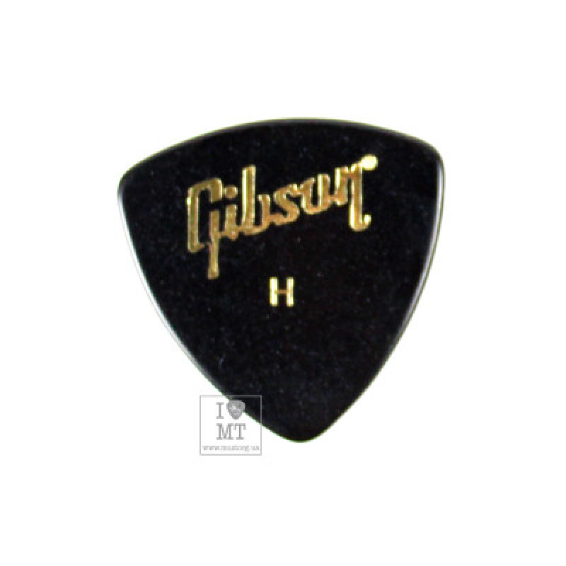 Набір медіаторів GIBSON APRGG-73H 1 2 GROSS BLACK WEDGE STYLE HEAVY
