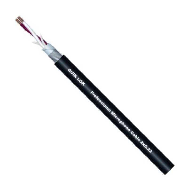 Кабель мікрофонний пометрово QUIK LOK CM580