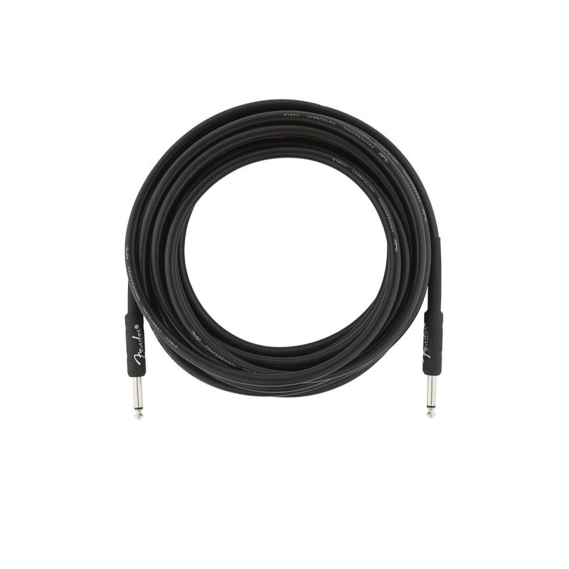 FENDER CABLES PROFESSIONAL 18.6' BLACK Кабель інструментальний