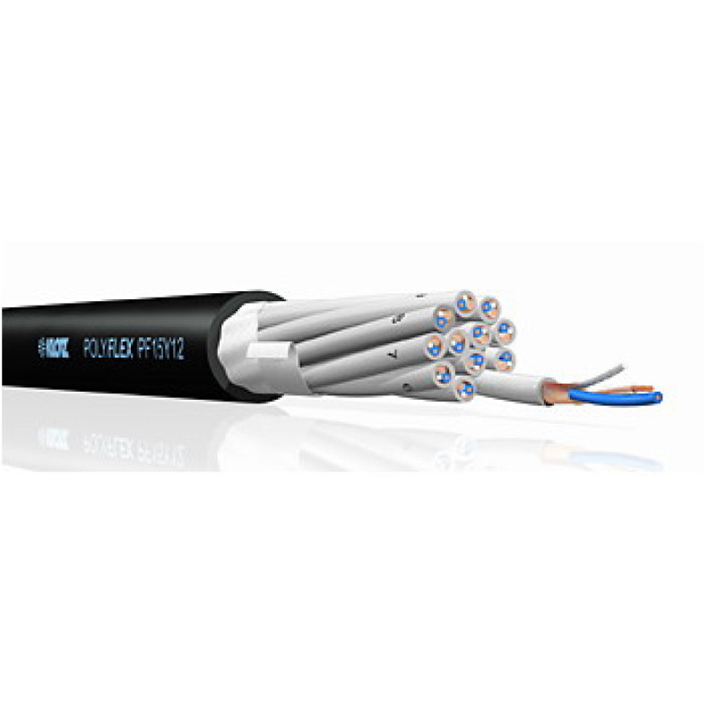 KLOTZ PF15Y16 16‑канальний гнучкий аудіо‑мультикор PolyFLEX 0.15 мм²