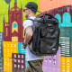 Ultimate ProducerBag Small Black/Orange Inside