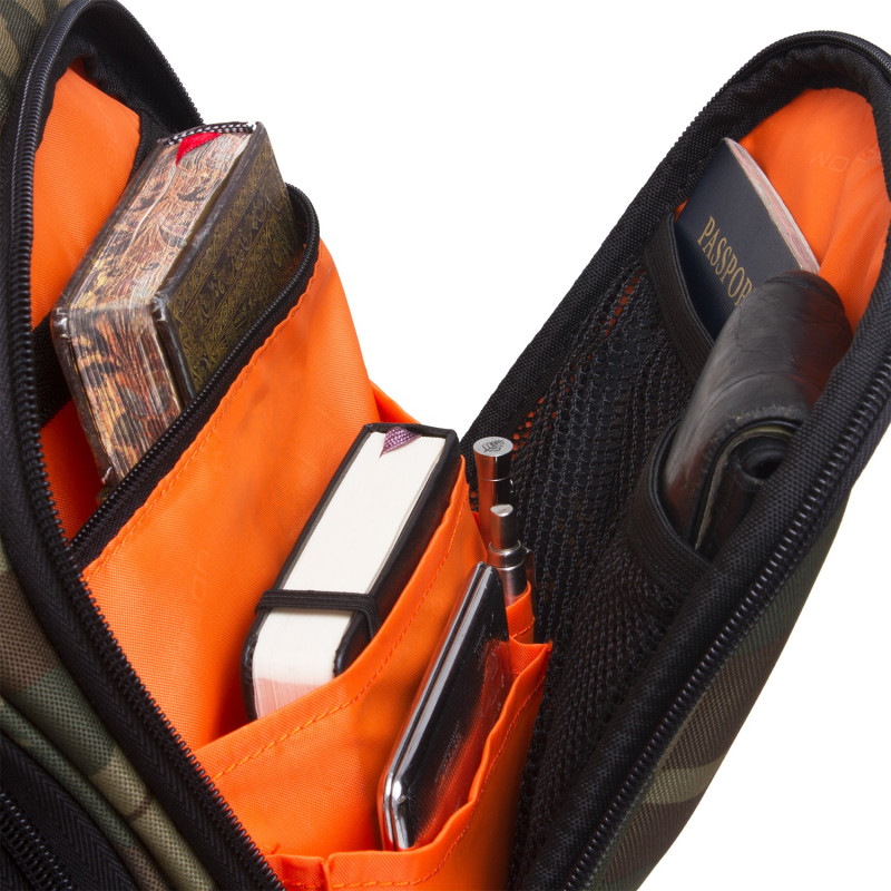 Ultimate Digi BackPack Black Camo/Orange