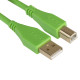 Ultimate Audio Cable USB 2.0 A-B Green Straight 3m