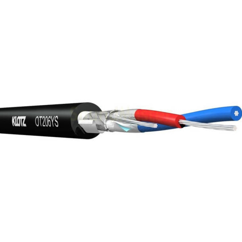 KLOTZ OT206YS Цифровий кабель OmniTRANS AES/EBU/DMX 2x0.22 мм² чорний