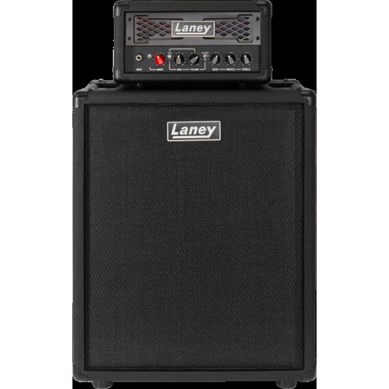 LANEY IRF-LEADRIG112 Комплект гітарний стек 60Вт: голова IRF-LEADTOP + кабінет GS112FE, серія IRONHEART FOUNDRY