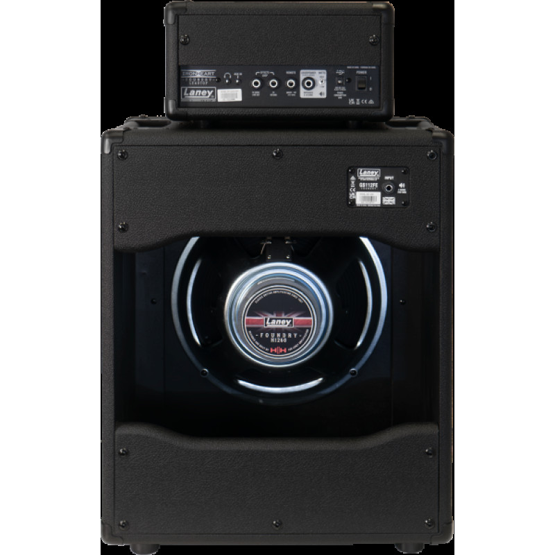 LANEY IRF-LEADRIG112 Комплект гітарний стек 60Вт: голова IRF-LEADTOP + кабінет GS112FE, серія IRONHEART FOUNDRY