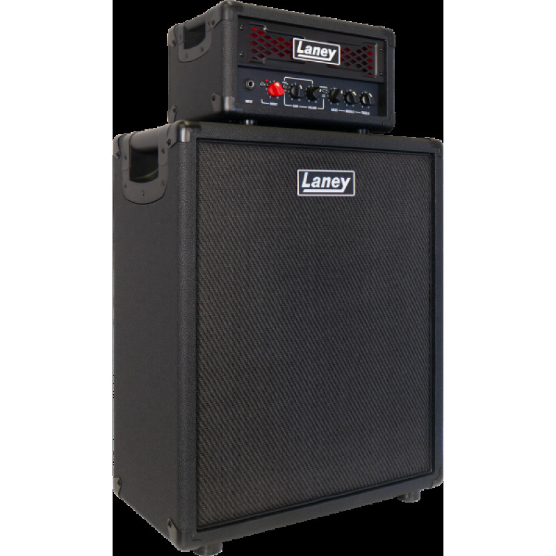 LANEY IRF-LEADRIG112 Комплект гітарний стек 60Вт: голова IRF-LEADTOP + кабінет GS112FE, серія IRONHEART FOUNDRY