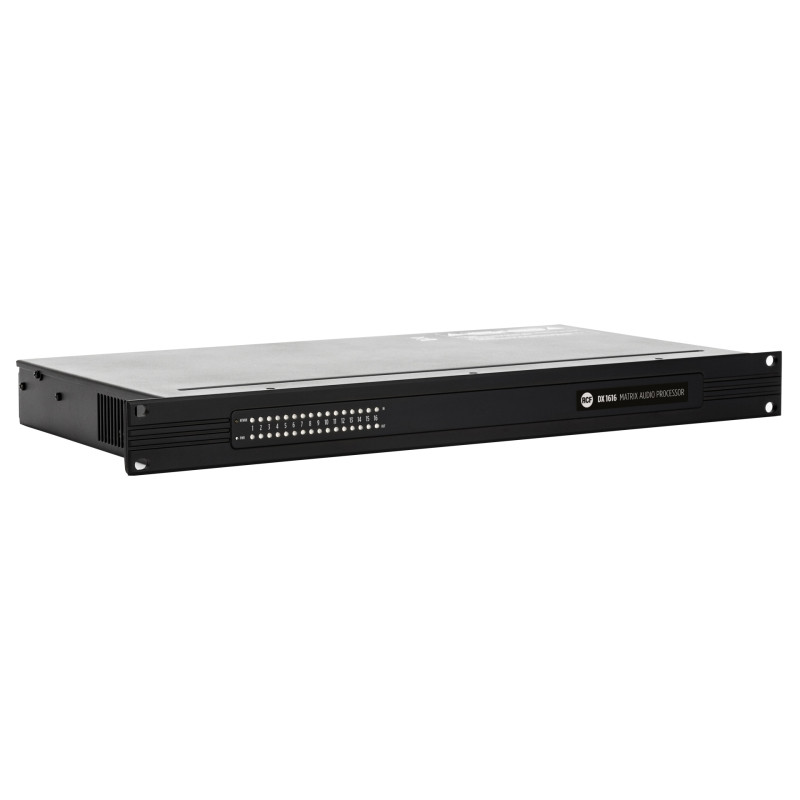 RCF DX 1616 Матричний аудіопроцесор 16x16 з Dante та AES/EBU
