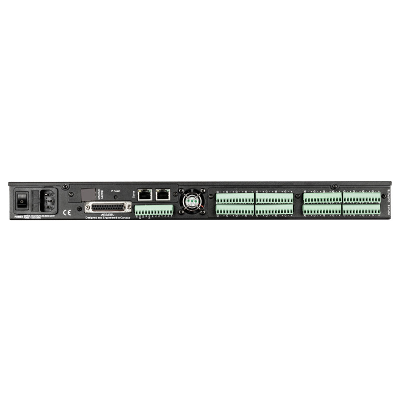 RCF DX 1616 Матричний аудіопроцесор 16x16 з Dante та AES/EBU